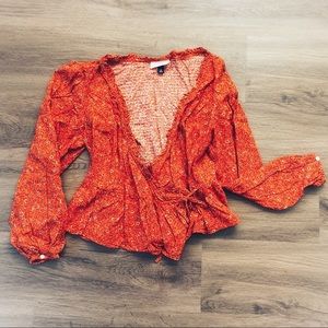 Universal Thread | Wrap blouse size M
